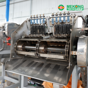 AUTOMATIC HORIZOTAL CASHEW SHELLING MACHINE MODEL MEKONG-2024